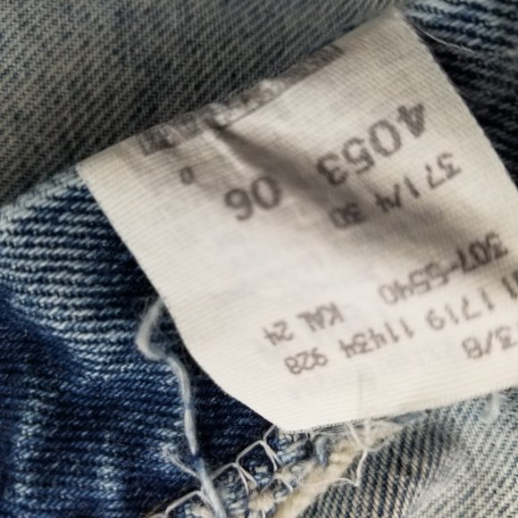 Vintage Nwt's Lee Mom Jeans Sz 18W Hi-Rise (36X30) Relaxed Fit Tapered Leg USA - Picture 11 of 11